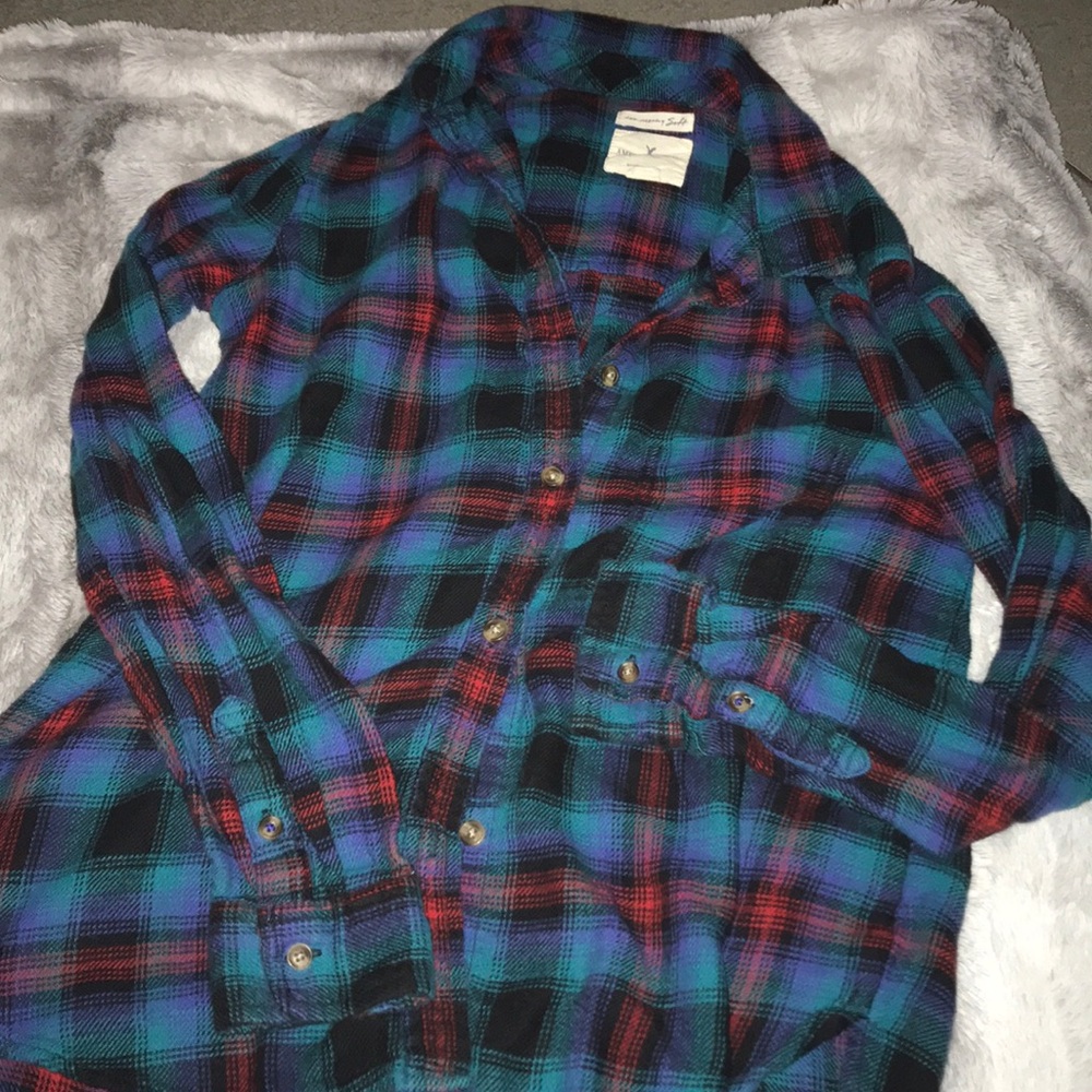 american eagle flannel
